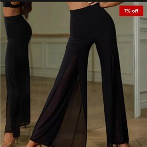 Dance and sway sheer high waited dance pants small